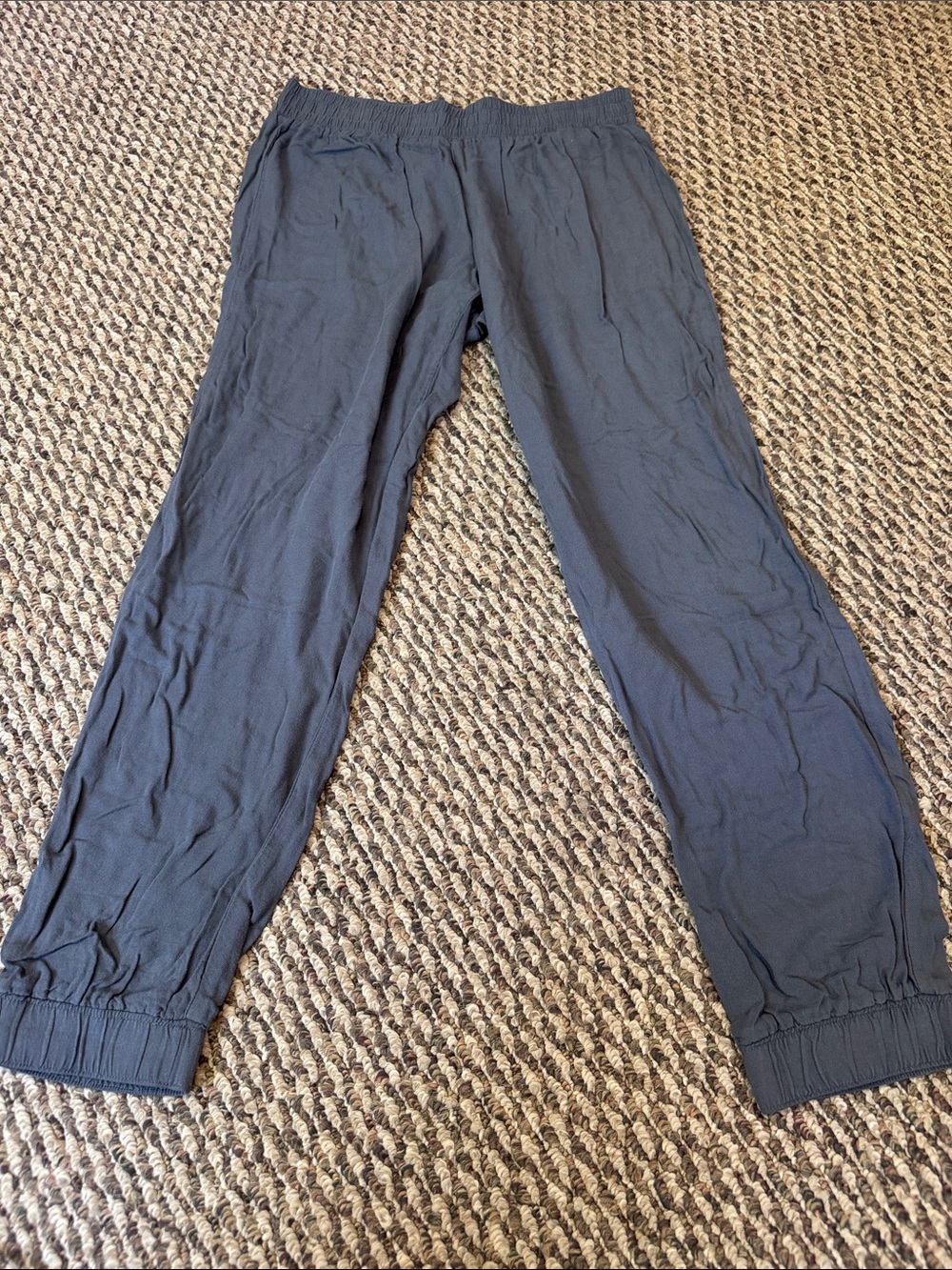 Abercrombie & Fitch Charcoal Gray Jogger Pants Pajama Bottom